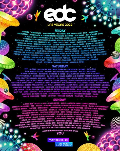 EDC Las Vegas lanza 2023 Lineup - Vinil TV