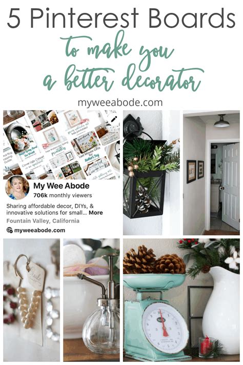 Five Pinterest Boards to Make You a Better Decorator