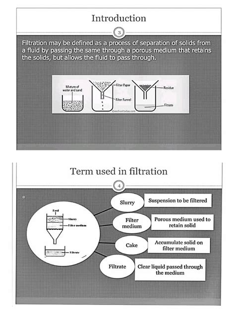 Filtration | PDF