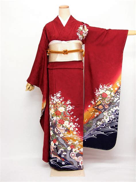 Asagiri Kimono: Tall Furisode