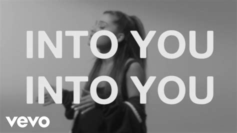 Ariana Grande - Into You (Lyric Video) - YouTube