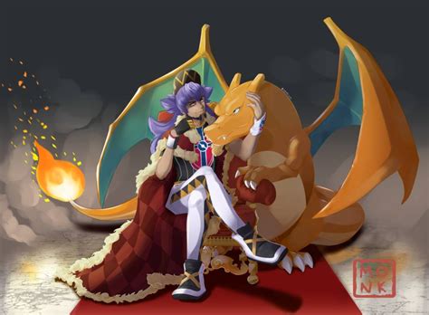 Leon by rafaelmonk on DeviantArt | Pokemon game characters, Pokemon manga, Pokemon funny