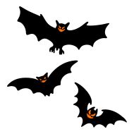 Halloween Bats Illustration - Photo #12827 - Pngdow - Free and Premium Stock Photos