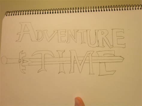 Adventure time logo by Damonater1234 on DeviantArt