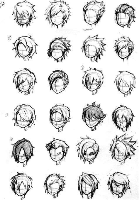 Character Hair Concepts By Noveliaproductions On Deviantart | Cabelo de ...