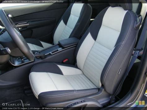 Off Black/Cream Interior Photo for the 2008 Volvo C30 T5 Version 2.0 R-Design #38436484 ...