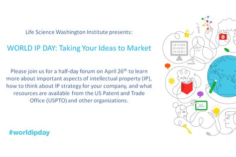 World IP Day - Taking Your Ideas to Market - Life Science Washington Institute