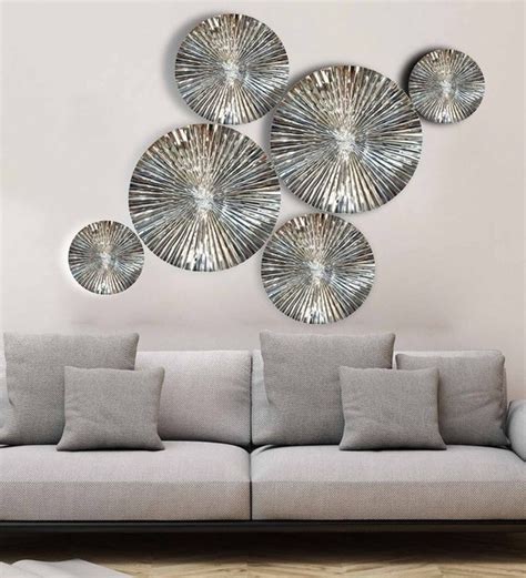 Buy Aluminium Decorative In Silver Wall Art By Craftter Online ...