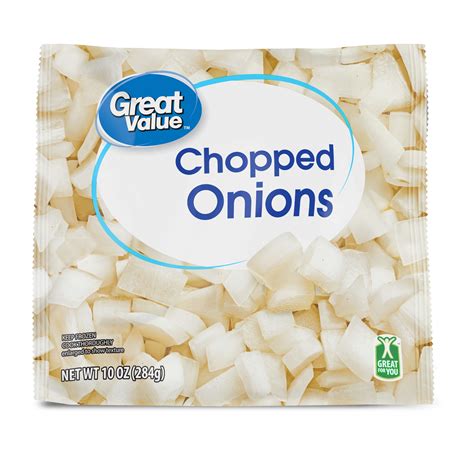 Great Value Frozen Chopped Onions 10 oz Bag - Walmart.com