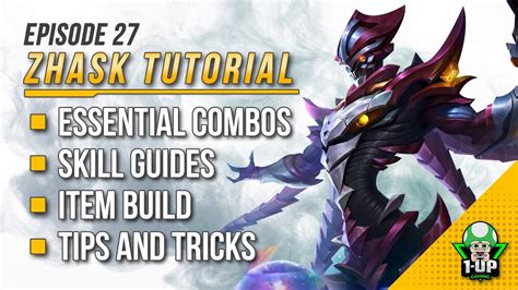 Zhask Tutorial & Guide 2023 (English): Skills, Combo, Tips & Tricks | Mobile Legends | ML - YouTube