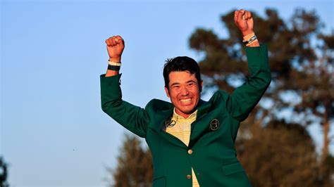 2021 Masters Champion Hideki Matsuyama