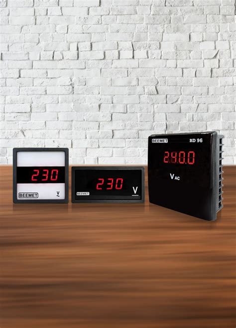 DIgital Panel Meters - Beemet | Digital, Paneling, Digital alarm clock