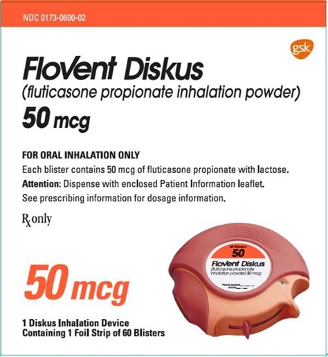 Flovent Diskus: Package Insert - Drugs.com