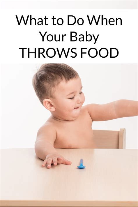 What to Do When Your Baby Throws Food - Plant Based Juniors