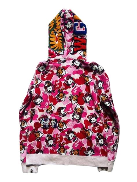 Hello Kitty Bape Hoodie - Jacket Hub