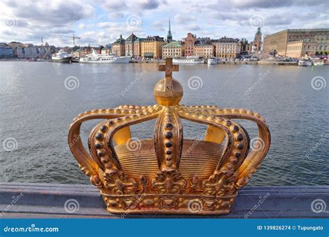 Stockholm landmarks stock photo. Image of gold, stan - 139826274