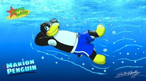 Marion Penguin Diving Underwater! by SagaFantasticArt30 on DeviantArt