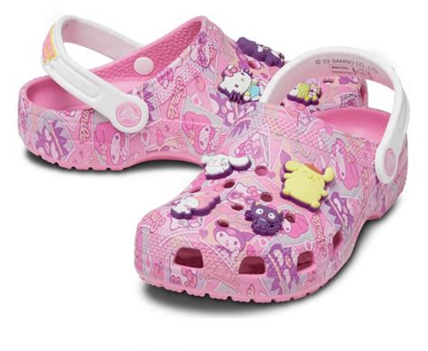 SANRIO Hello Kitty and Friends x Classic Clog Crocs With Jibbitz Charms | eBay