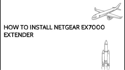 Netgear EX7000 Setup - YouTube