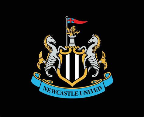 Newcastle United Club Logo Symbol Premier League Football Abstract Design Vector Illustration ...