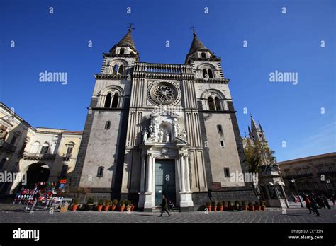 The Cathedral of Acireale, Acireale, Sicily, Italy Stock Photo - Alamy