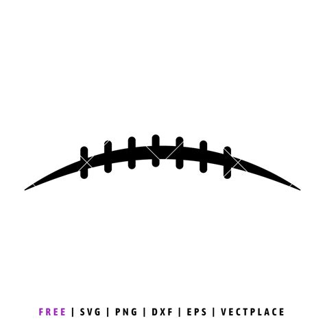 Free Football Laces SVG - Vectplace