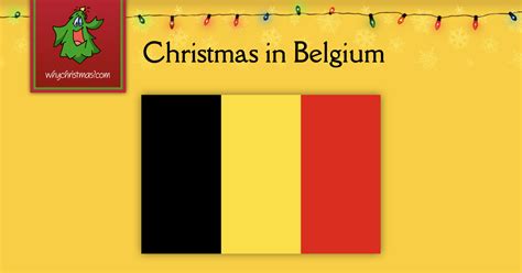 Christmas in Belgium - WhyChristmas.com