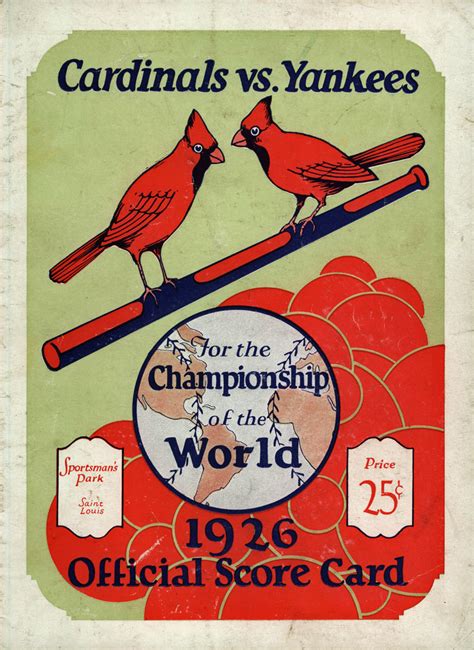 1926 World Series by Baseball Almanac