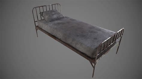 3D model Old Prison Bed PBR VR / AR / low-poly | CGTrader