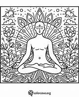 28 Free Meditation Coloring Pages – The Color Cove sketch template