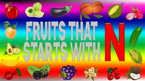 Fruits That Start With N