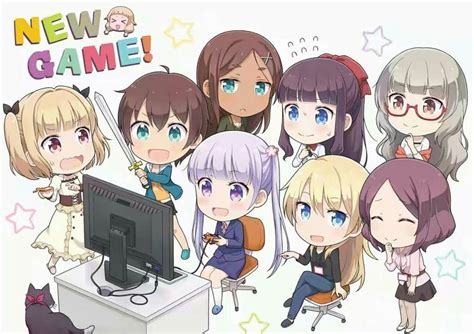 New Game! | New game characters, News games, Game character