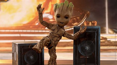 Baby Groot Dancing Wallpapers - Top Free Baby Groot Dancing Backgrounds ...