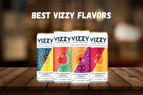 5 Best Vizzy Hard Seltzer Flavors (Ranked 2024)