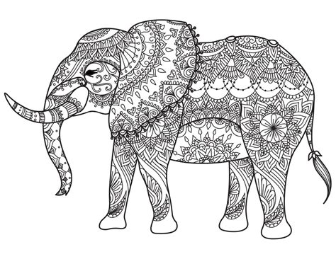 Coloriage animaux à imprimer pour adulte par Bimbimkha - Artherapie.ca