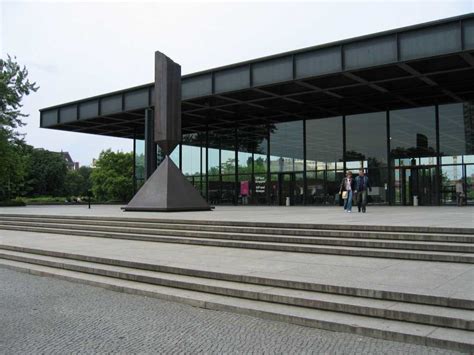 Neue Nationalgalerie - Data, Photos & Plans - WikiArquitectura