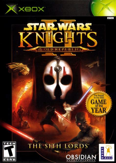 Star Wars Knights of Old Republic 2 Xbox