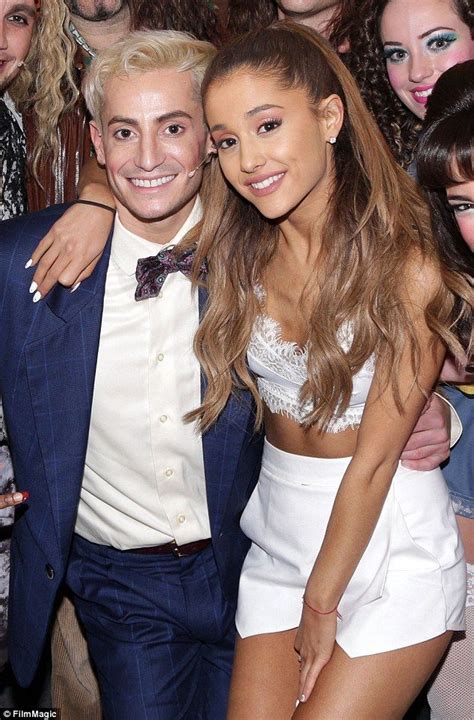 No sibling rivalry here: Ariana Grande was pictured backstage of the ...