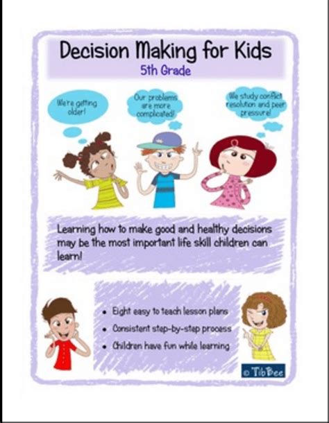 Decision Making Worksheets For Kids - Worksheets Master