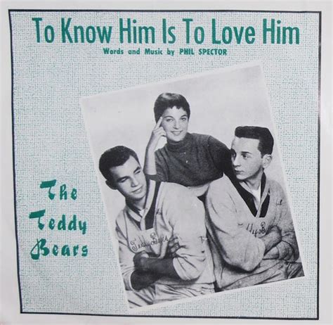 The Number Ones: The Teddy Bears’ “To Know Him Is To Love Him” - Stereogum