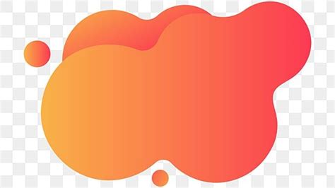 Gradient Abstract Shapes Vector Hd Images, Shape Abstract Text Box Orange Gradient, Shape ...