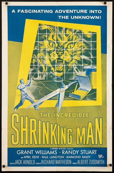 The Incredible Shrinking Man Movie Poster | 1 Sheet (27x41) Original ...