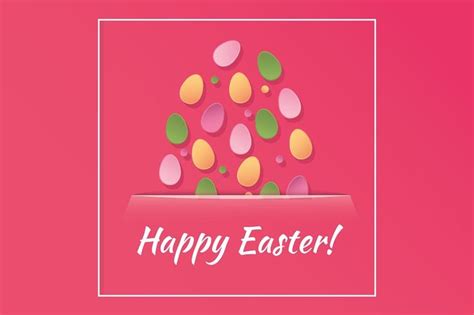 Colourful easter banner template | Easter banner, Easter colors, Banner ...