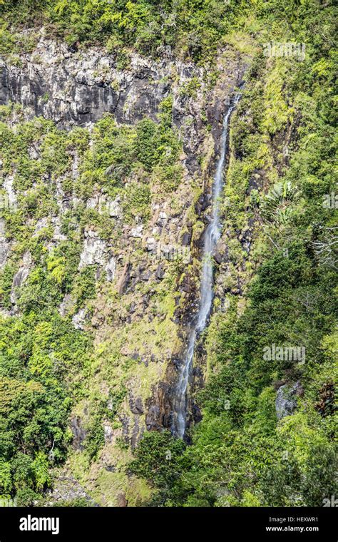 Waterfall at Black River Gorges National Park, Mauritius Stock Photo - Alamy