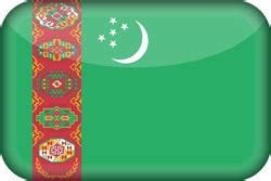 Turkmenistan flag emoji - country flags