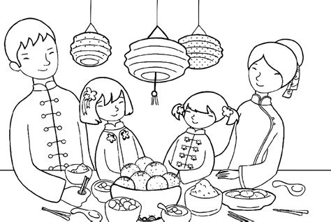 Mid-Autumn Festival coloring page - Download, Print or Color Online for ...