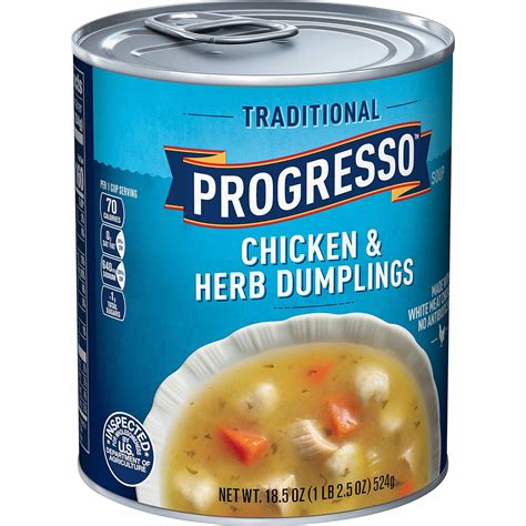 Amazon.com : Progresso Soup Traditional, Chicken and Dumpling, 18.5 oz : Grocery & Gourmet Food