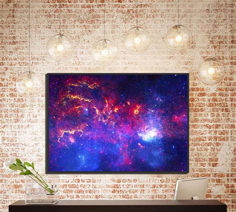 Galaxy Nebula Poster Nebula Art Astronomy Gifts Space Art | Etsy