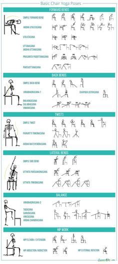 printable Chair Exercises For Seniors - Bing Images | Chair yoga, Yoga for seniors, Chair exercises