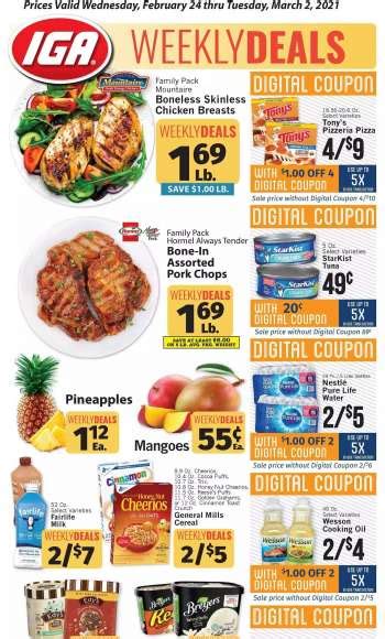 IGA locations and store hours | Weekly Ads